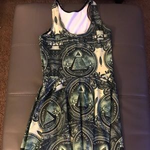 The dollar reversible skater dress